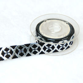 Plain Stretchy Printed Elastic Ribbon By The Yard For Christmas Hair Tie