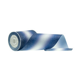 Heat Trans Printed Grosgrain Ribbon With Glitter Gifts Box Packaging Decoration