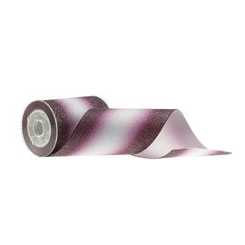 Heat Trans Printed Grosgrain Ribbon With Glitter Gifts Box Packaging Decoration