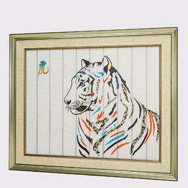 Snag Free Tiger Chinese Zodiac Art , Durable Diy Paintings For Home Decor