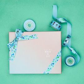 Double Side Gift Wrap Bows , Ribbons For Gift Wrapping / Cosmetic Package