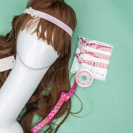 Women Elastic Headbands For Bows , Long Stretchable Strong Hair Bands