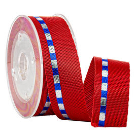 Sports Shoes Accessories Foil Silver & Blue Gold 19 MM Nylon Woven Tape