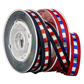 Narrow Red Polyester 10MM Print Webbing Tape