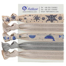 16MM Beige Ponytail Soft Elastic Band Hair Ties