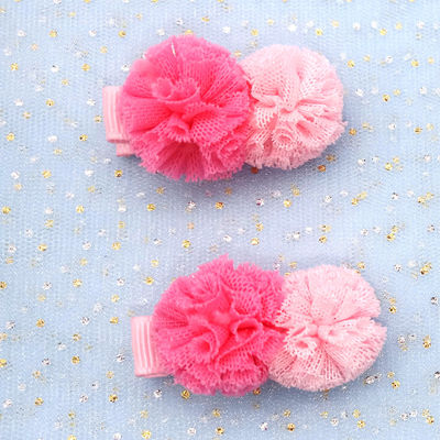 Angel Pattern Lace Fabric 6pcs/Set Cute Headbands For Girls
