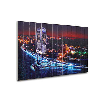 30x19inch Ribbon Landmark Architectural Paintings