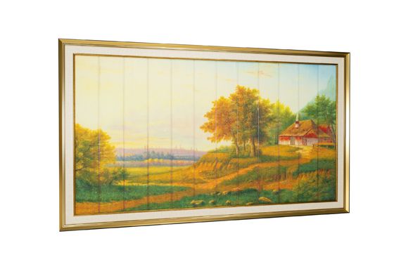 Chinese Style Ribbon Landscape Paintings For Home
